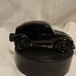 Avon Voltkswagen Black Car Design Cologne Bottle- 1970's